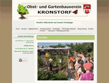 Tablet Screenshot of kronstorf.logv.at